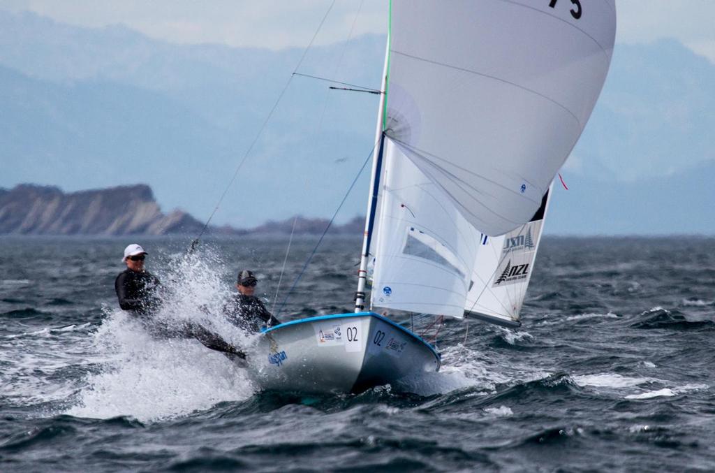 Jo ALEH and Polly POWRIE (NZL75) - 2014 470 Men and Women World Championship © Nikos Alevromytis / Alen Photography http://www.alen.gr